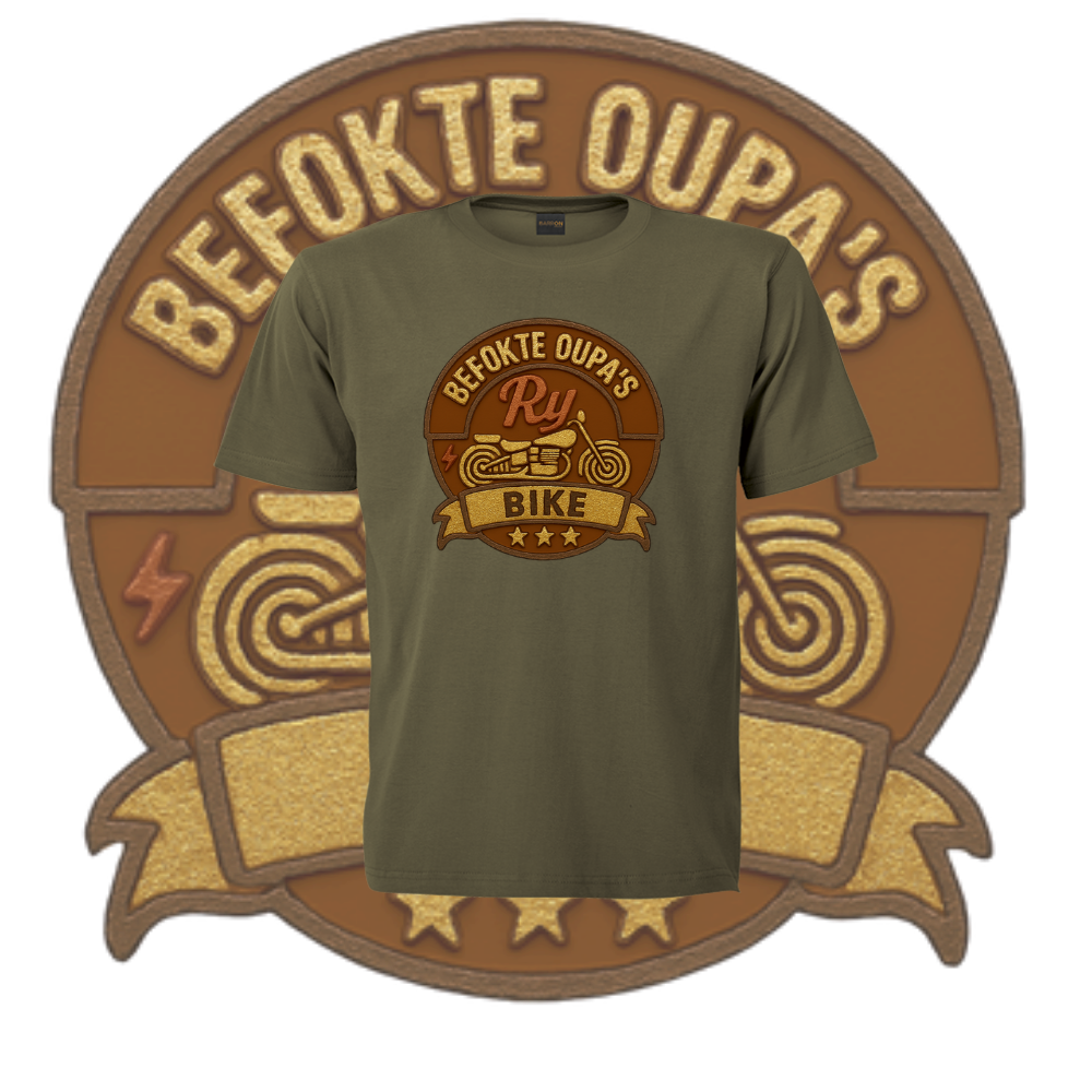 Befokte Oupa’s Badge Tee - Image 3