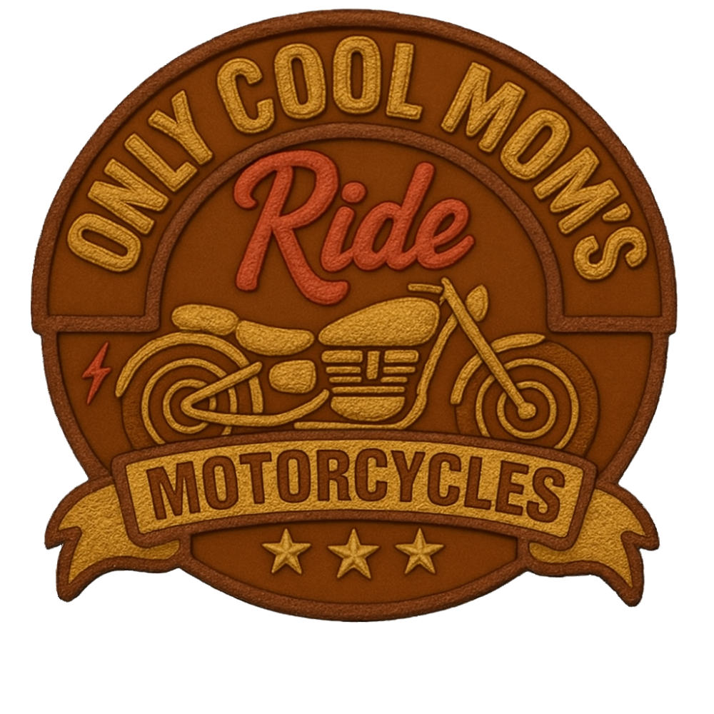 Only Cool Mom’s Motorcycle Crest Tee